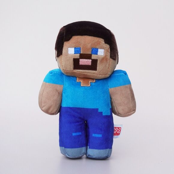 Minecraft Steve Plush Toy 8” Stuffed Doll Figure Mattel Mojang Video Game - Picture 2 of 8